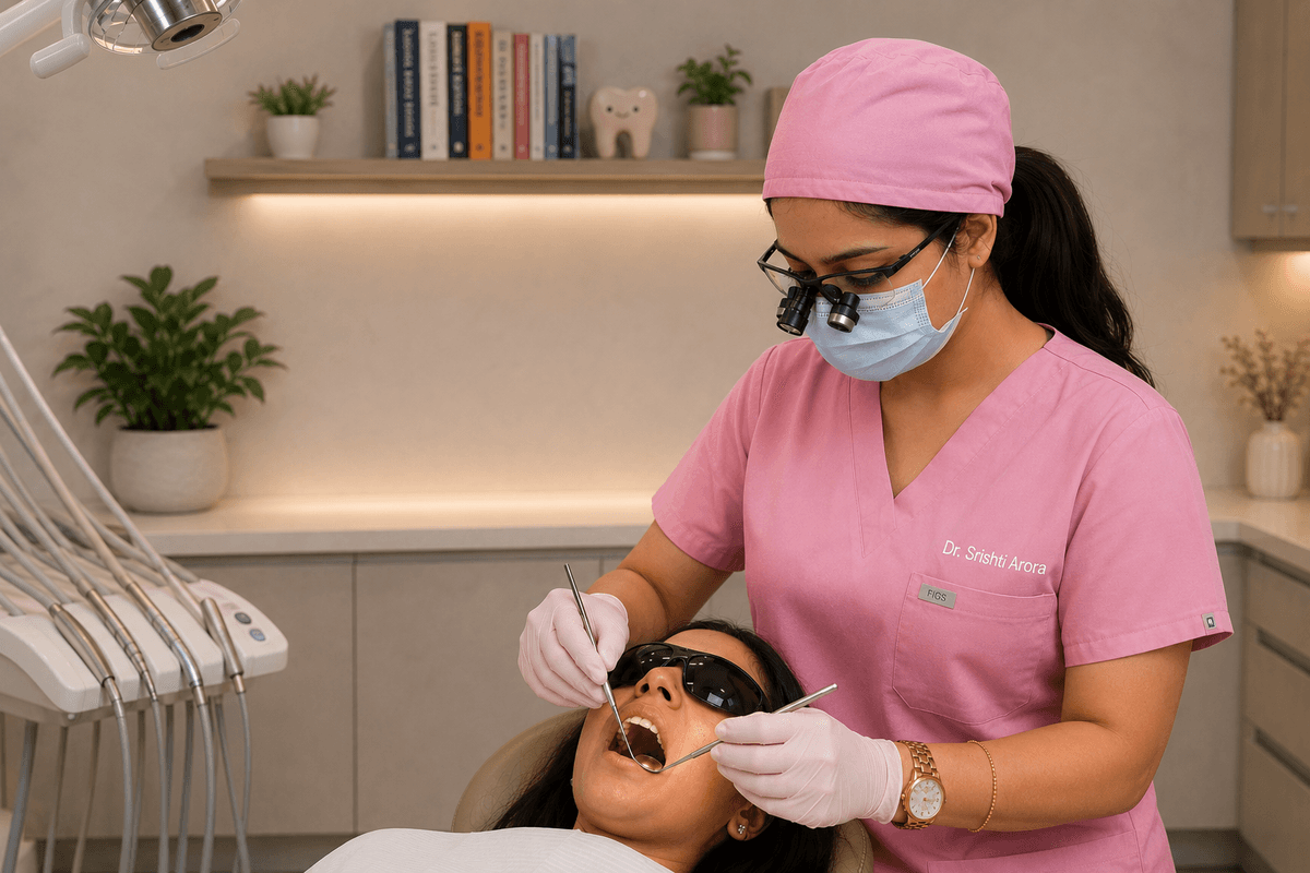 Advanced dental care treatment room at SOMA clinic